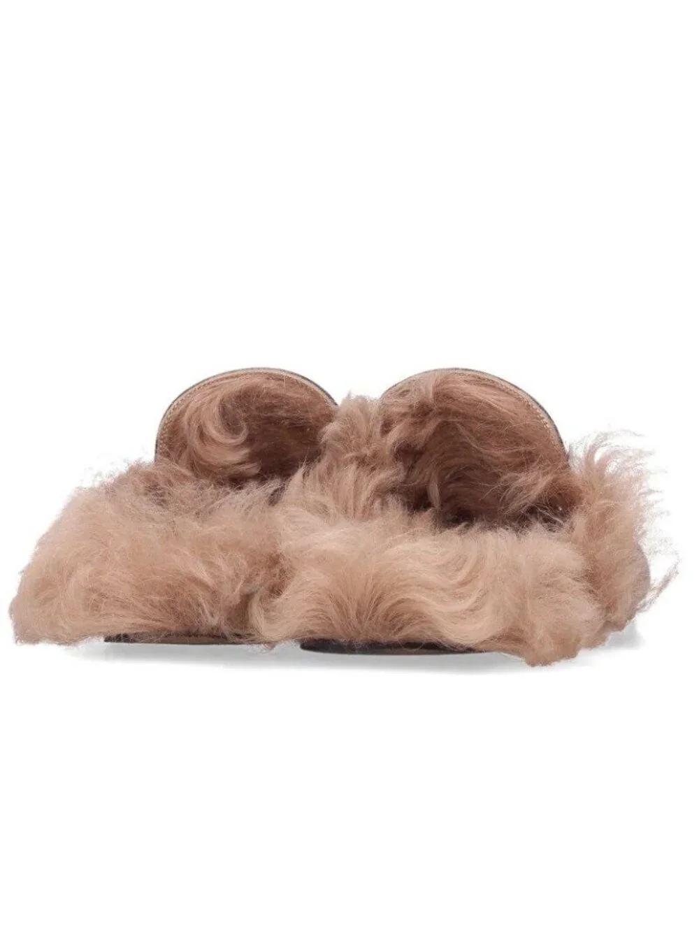 Gucci Princetown Horsebit Fur Slippers